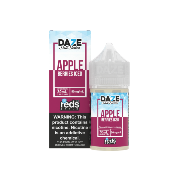 7 Daze Salt – Reds Berries Iced 30mL