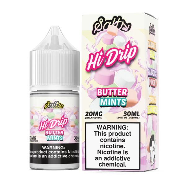 Hi-Drip Salts – Butter Mints 30mL