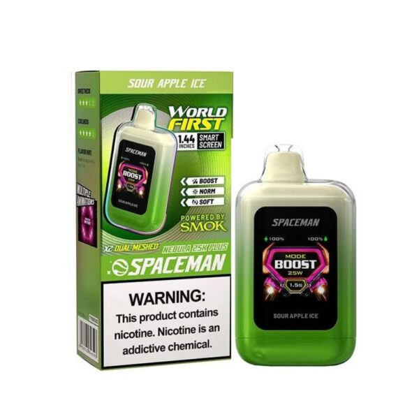 SMOK Spaceman Nebula Disposable Vape – 25000 Puffs - Image 5