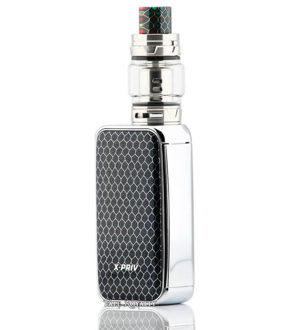 SMOK X-PRIV 225W Kit w/ TFV12 Prince Tank – Chrome - Image 2