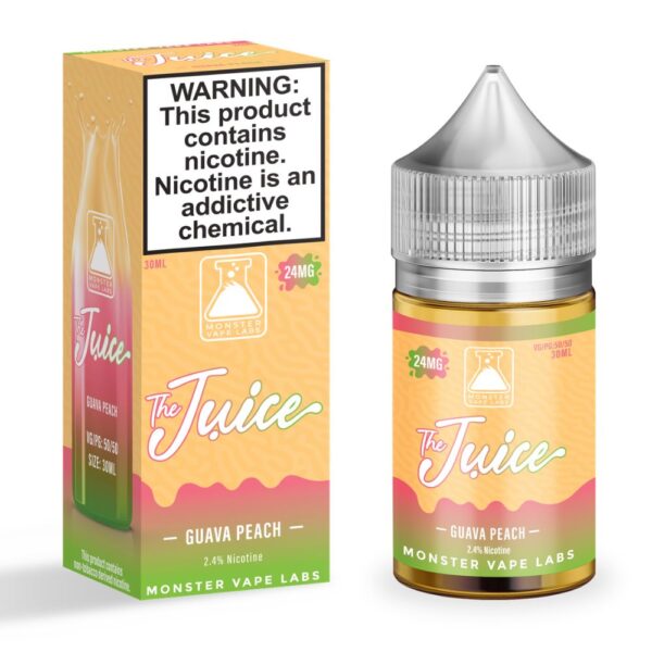 The Juice Salts by Monster – Guava Peach 30mL