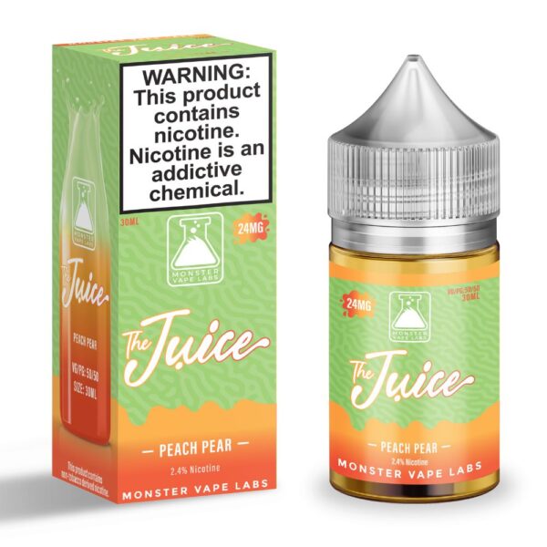 The Juice Salts by Monster – Peach Pear 30mL