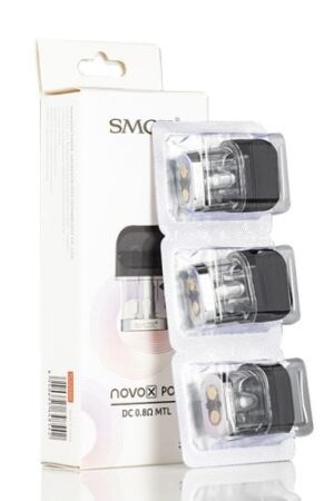 SMOK NOVO X Replacement Pods – 3 Pack